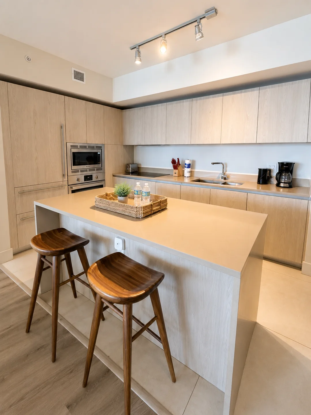 La isla de la cocina